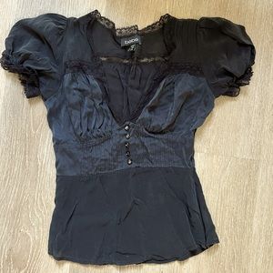 Black Bebe dress shirt